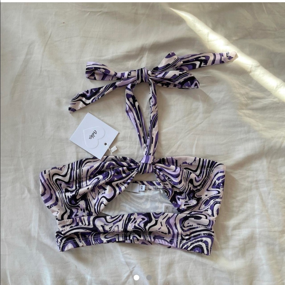 Brand new) adika multi crop top